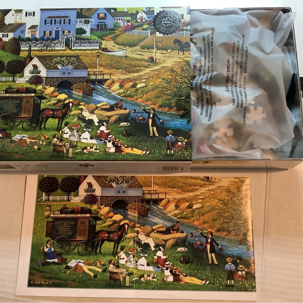 1000pc. Charles Wysocki Hound of the Baskervilles Gift Edition Puzzle